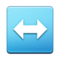 Left-Right Arrow emoji on Samsung